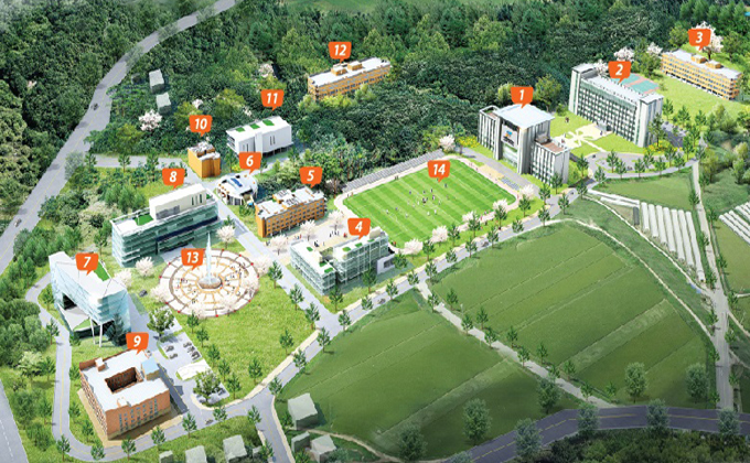 캠퍼스맵 평면도